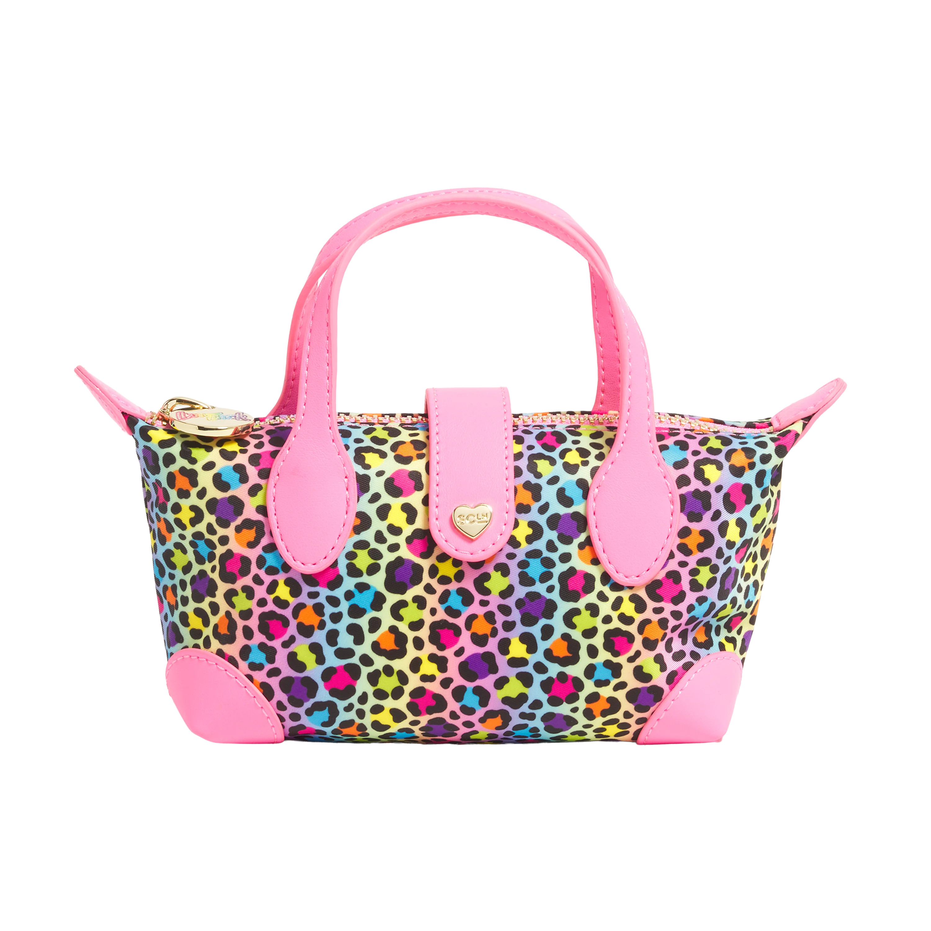 Pouchette Crossbody Bag 01 by Stoney Clover Lane Lisa Frank Rainbow Leopard Print | Stoney Clover Lane
