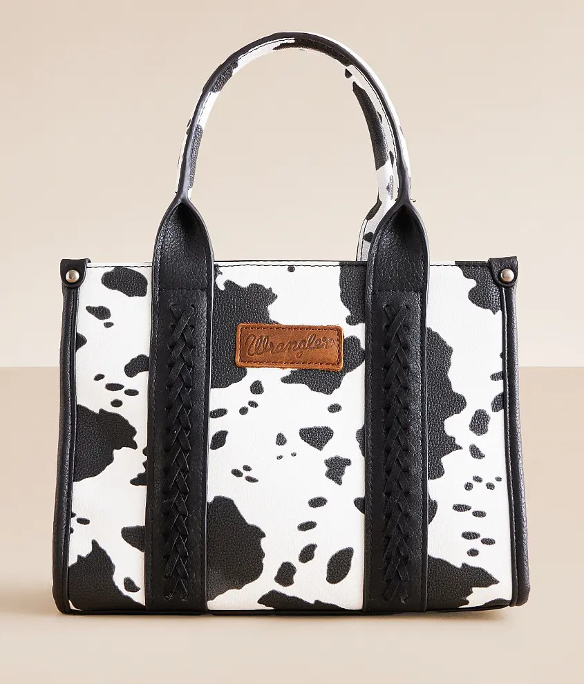 Cow Print Structured Purse | Buckle