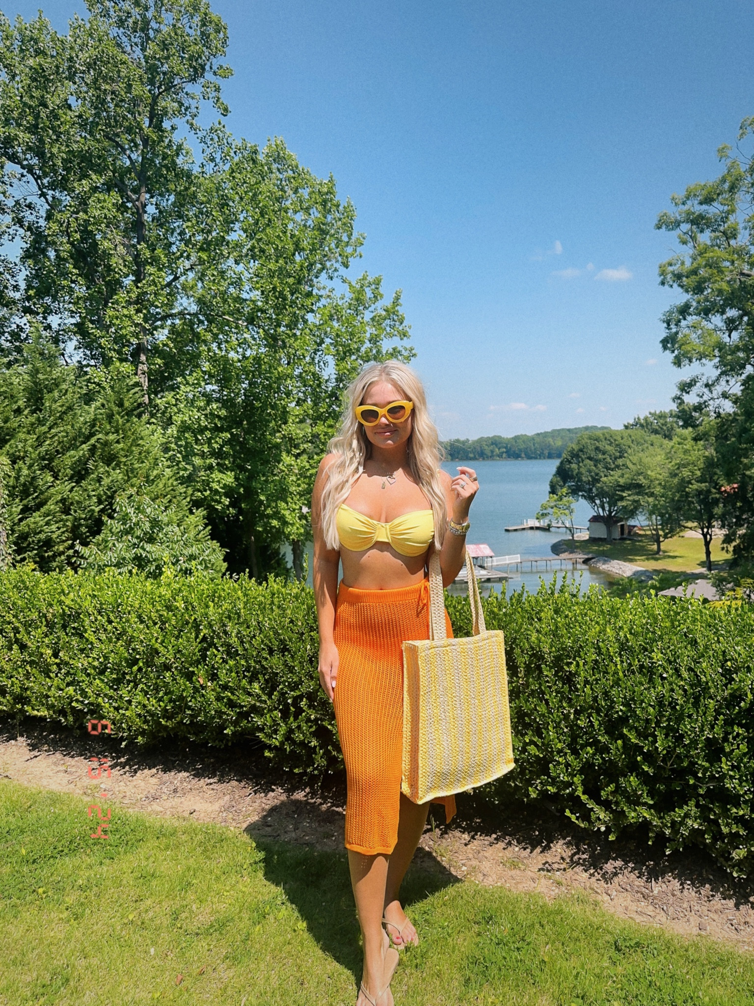Wearing size medium in this target swim and small in coverup 

#LTKSwim #LTKTravel #LTKItBag