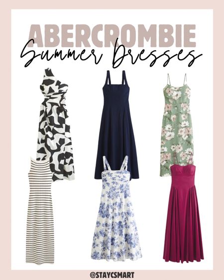 Summer dresses from Abercrombie, summer fashion finds, dresses for summer 

#LTKSeasonal #LTKStyleTip