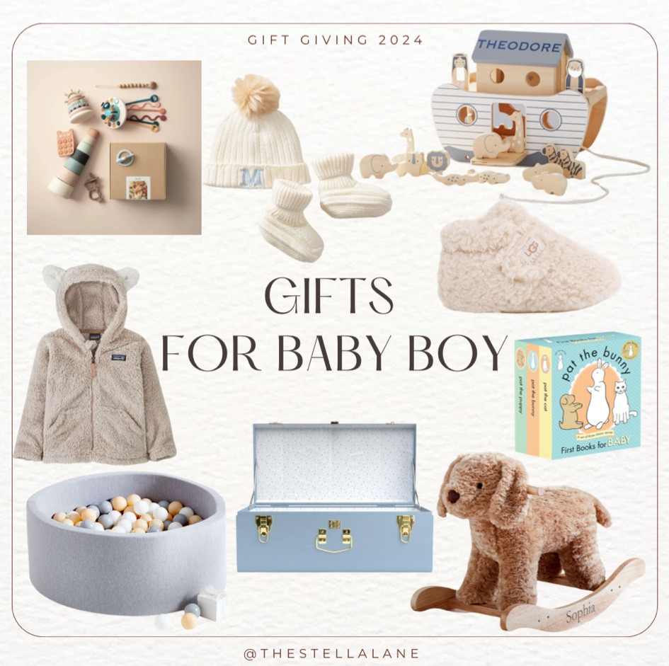 The sweetest gifts for baby boys 

#LTKGiftGuide #LTKBaby #LTKHoliday