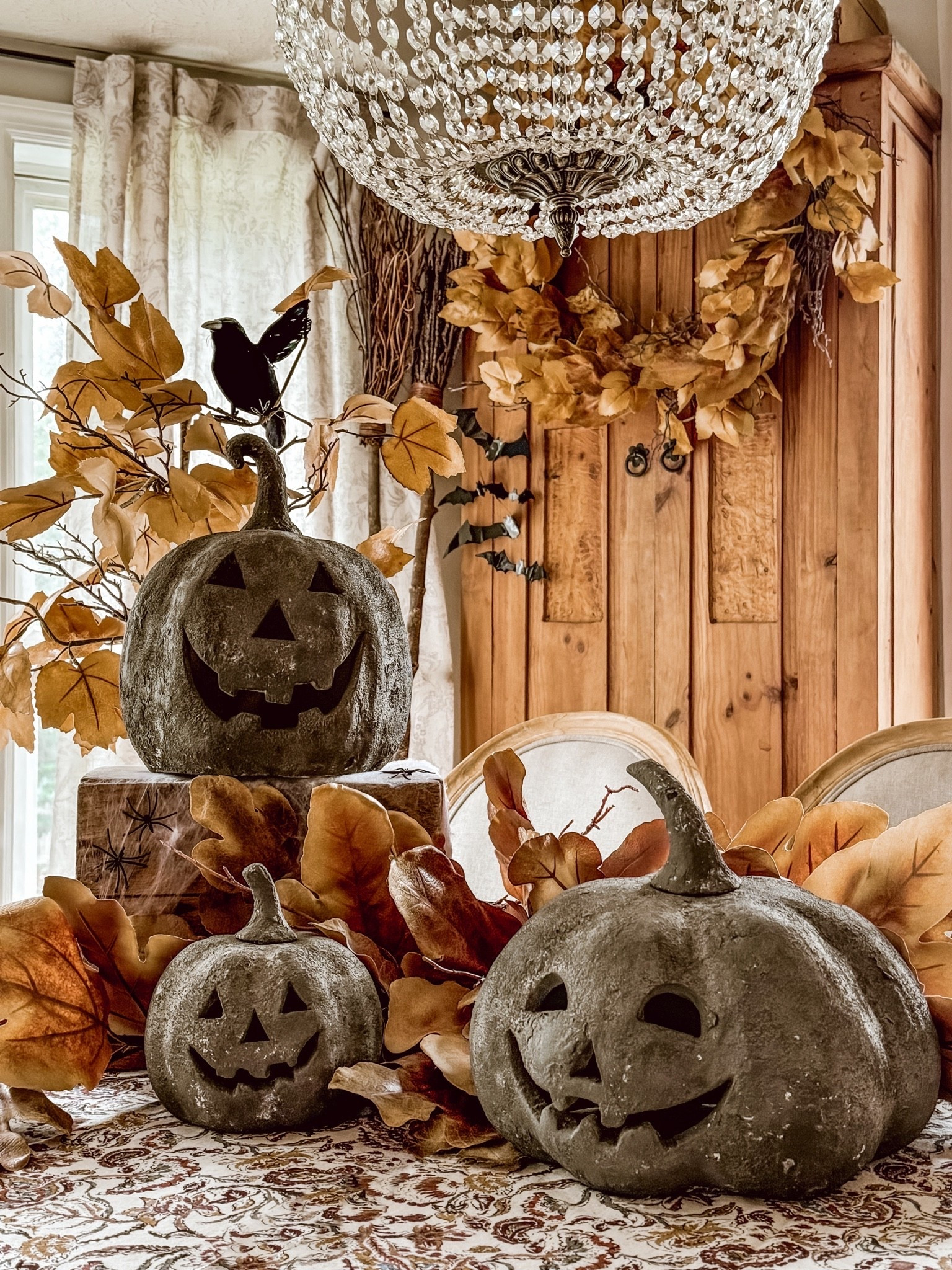 The cutest terracotta jack o' lanterns ever for your Halloween decor. 🎃

#LTKHome #LTKSeasonal