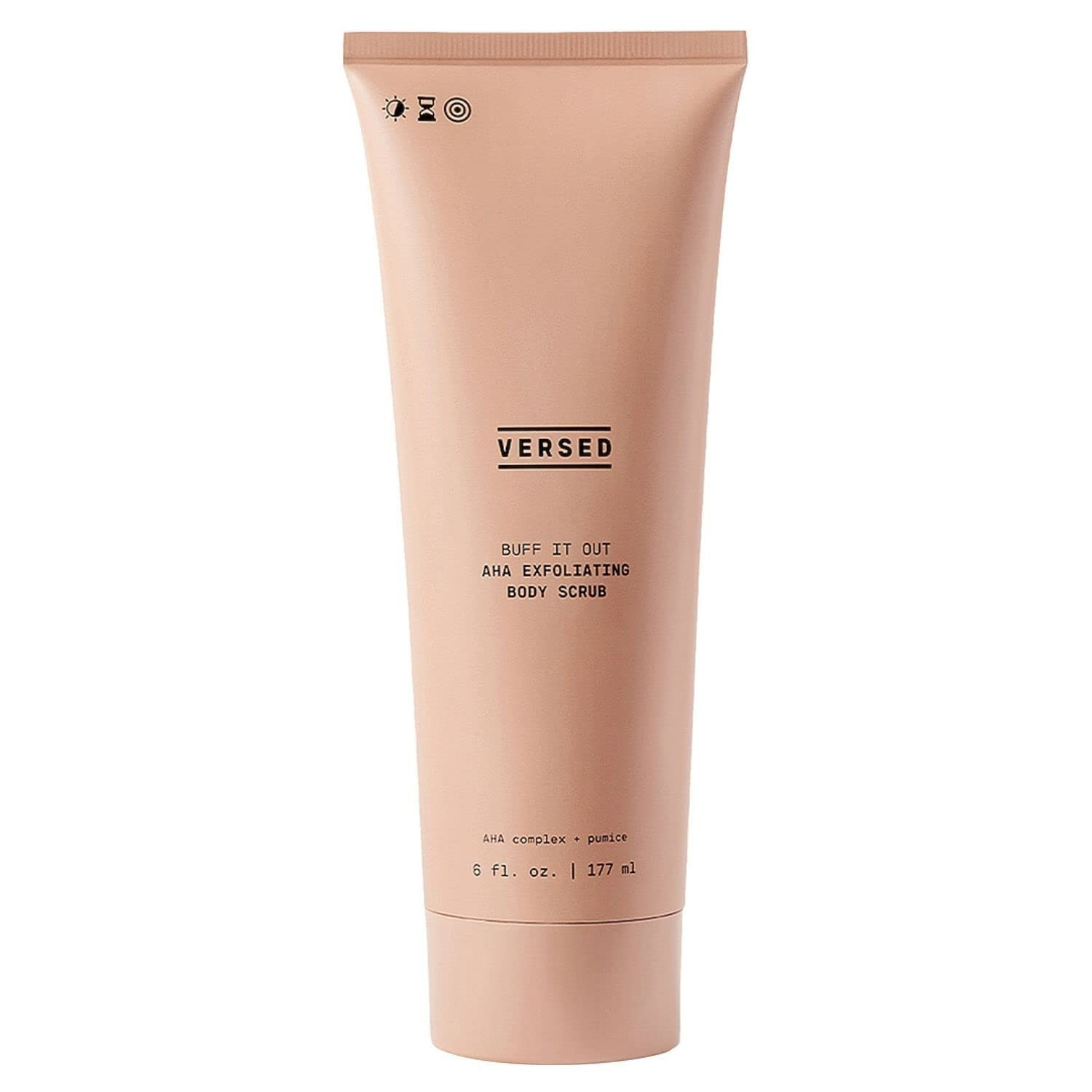 Versed Buff It Out AHA Exfoliating Body Scrub and Mask - Lactic Acid & Glycolic Acid Exfoliant - ... | Amazon (US)