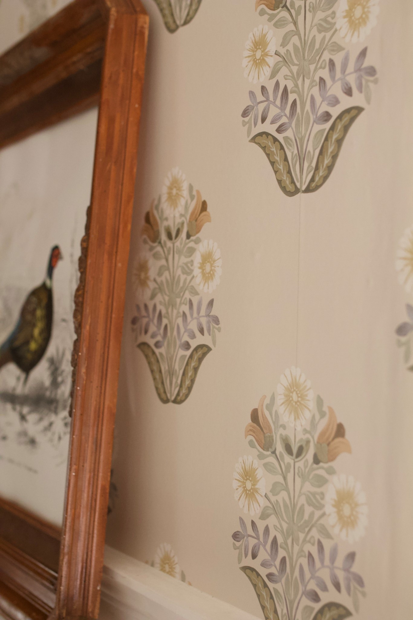 Cozy wallpaper and fall pheasant decor. 🍂

#LTKSeasonal #LTKHome #LTKFindsUnder100