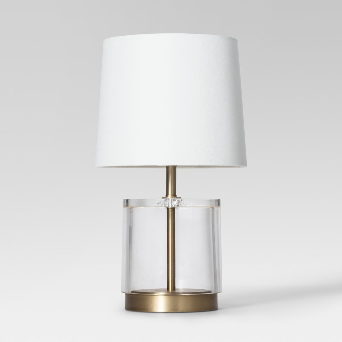 Modern Acrylic Accent Lamp Brass - Project 62™ | Target