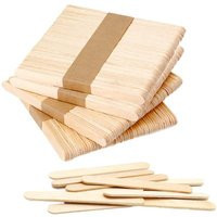 200 Pcs Craft Sticks Popsicle Ice Pop Cream Wooden 4-1/2"" Length Treat Great For Diy Creative Designs | Etsy (US)