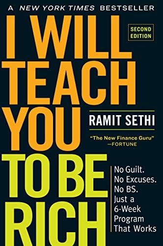 I Will Teach You to Be Rich, Second Edition: No Guilt. No Excuses. No BS. Just a 6-Week Program T... | Amazon (US)