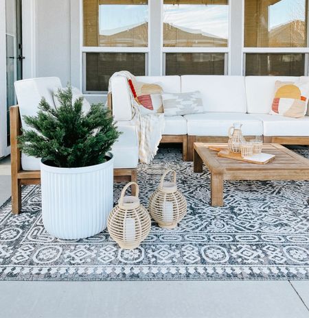 My patio couch from world market can be reconfigured into so many different set ups! I love this modular patio couch paired with my Loloi patio rug that’s 50% off! 

#LTKhome #LTKsalealert #LTKSeasonal