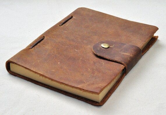 Custom Personalized leather notebook Personalized Leather Journal leather Sketchbook brown leathe... | Etsy (US)