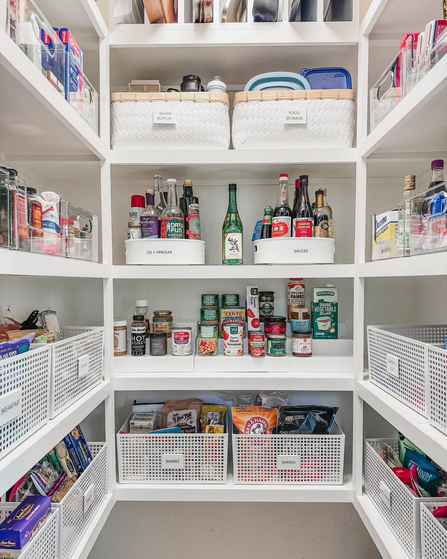 If your home is feeling that end-of-the-school year MAYhem, a good old fashioned organizing project might make you feel in a better position for summer! Who has time for that, you ask? Our teams do!

And one of our favorite spaces to begin in a client’s home is the pantry. It is a space that every family member utilizes, there are clear-cut expiration dates on items making the editing process quite cut and dry, and with the right mix of product , it can truly transform in a matter of hours!

Who wouldn’t want to walk into a space like this to grab their cereal each morning??

If you are feeling short on time and are interested in systems tailored to your family’s unique needs, we’d love to chat! A free phone consult can be booked in our profile links!

Indianapolis // Residential Organizing // Pantry Refresh