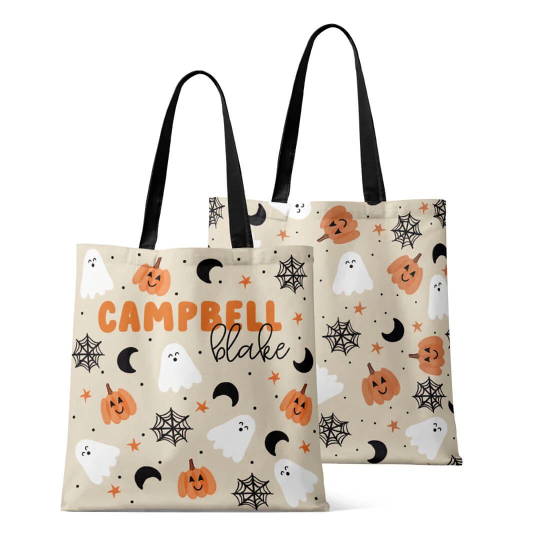 Personalized Trick Or Treat Bags | Spooky Boo | Caden Lane