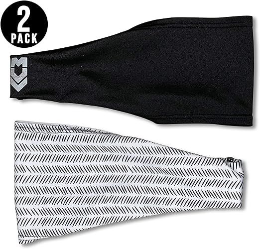 MUV365 Headbands for Women | Workout, Running, Yoga, Wide Sports Head Bands | Headband Protects w... | Amazon (US)