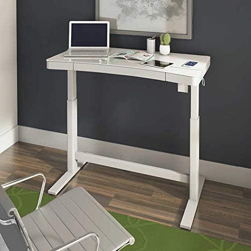 TRESANTI Adjustable Height Desk, White | Amazon (US)