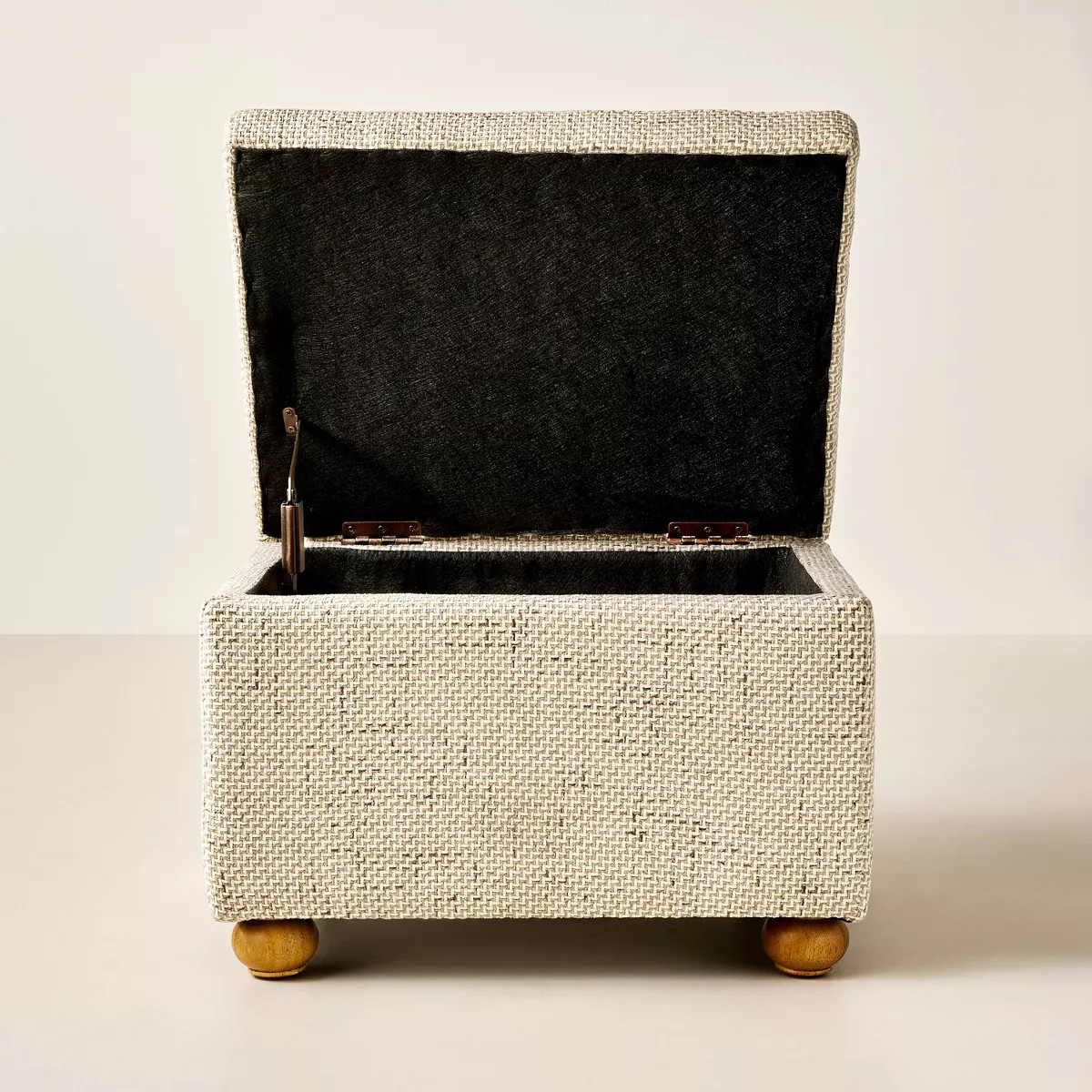 Upholstered Storage Ottoman - Hearth & Hand™ with Magnolia | Target