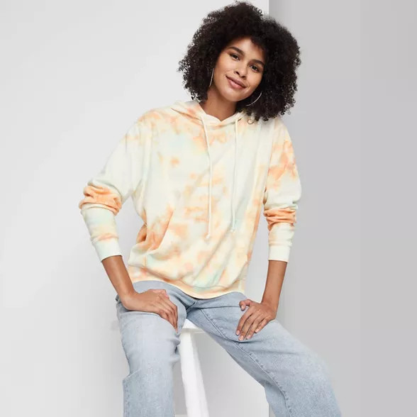 Women's French Terry Hooded Sweatshirt - Wild Fable™ | Target