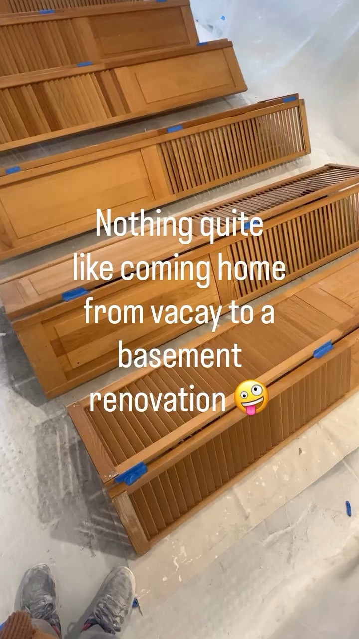 Nothing quite like coming home from vacay to a basement renovation 🤪

#LTKHome #LTKvlog #LTKdayinmylife