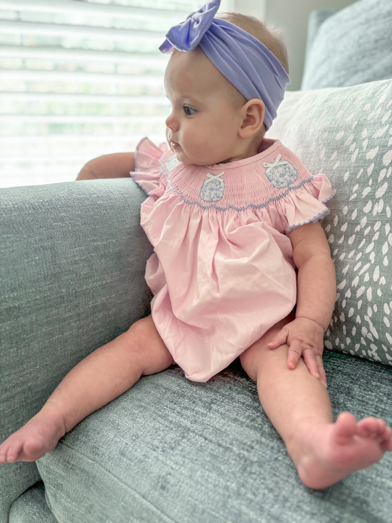 Maid is ready for fall in her darling Lillie and Lilah chinoiserie pumpkin bubble.  Use code Slusher15 to save 15% on your order. 



#LTKKids #LTKBaby