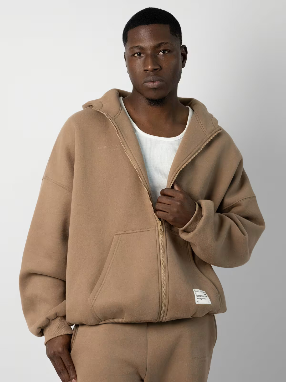 Affirmation Zip Hoodie | Comfrt