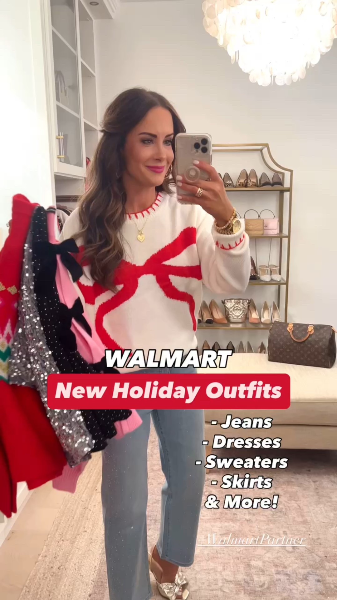 #walmartpartner @walmart holiday new arrivals are here!!! From tops and jeans to skirts and heels - y’all are going to love these @walmartstyle new finds! ♥️ 
#walmart #walmartstyle 

https://liketk.it/5wbav

#LTKHoliday