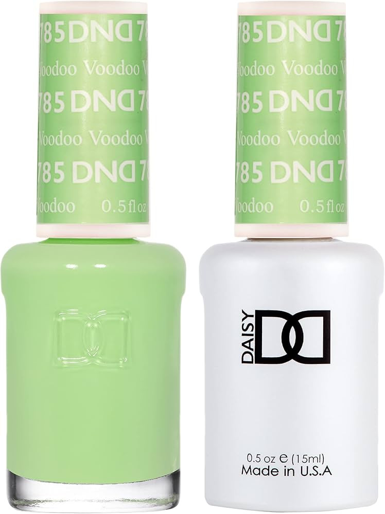 DND Gel Polish Set - 1 each of Green Gel Polish and Green Nail Polish, 785 Voodoo, 0.5 Fl Oz | Amazon (US)