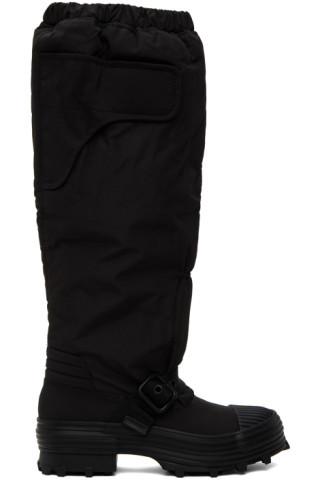 CAMPERLAB - Black Traktori Boots | SSENSE