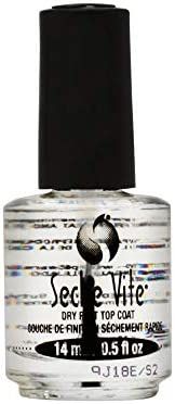 Seche Vite Dry Fast Top Nail Coat, Clear - .5 oz. oz | Amazon (US)