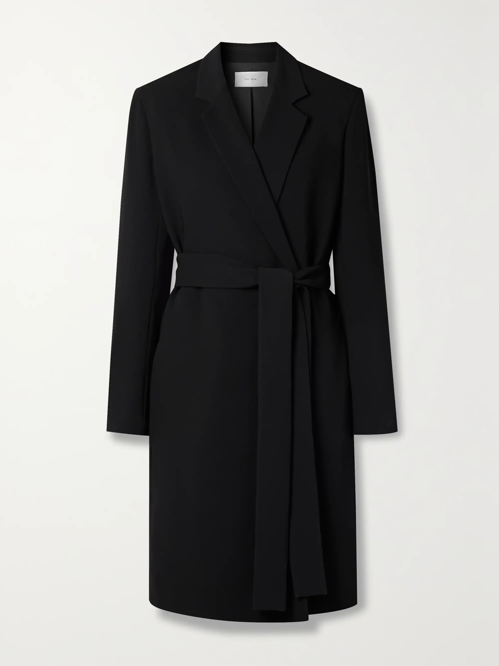 THE ROW Essentials Harri belted cady coat | NET-A-PORTER | NET-A-PORTER (US)