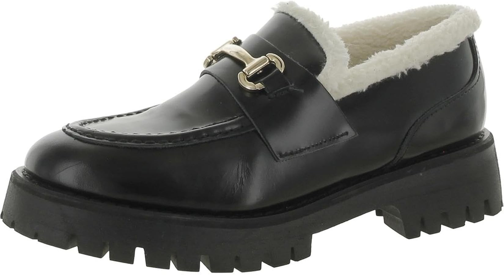 Steve Madden Womens Lando Leather Loafers | Amazon (US)