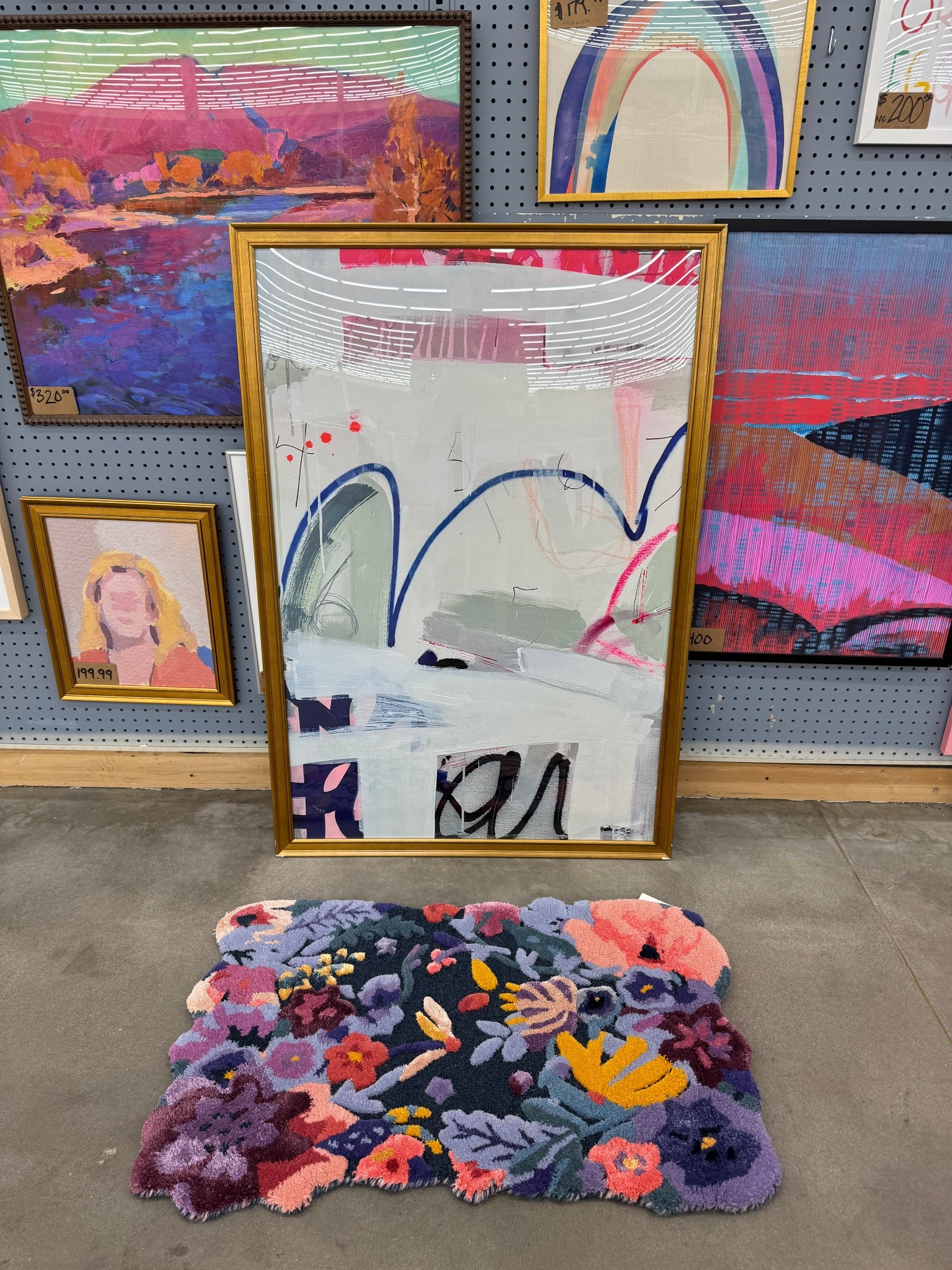 Found this area rug at the Anthropologie outlet for the studio, but you can get the dupe on Amazon 😁

#LTKSaleAlert #LTKHome #LTKStyleTip