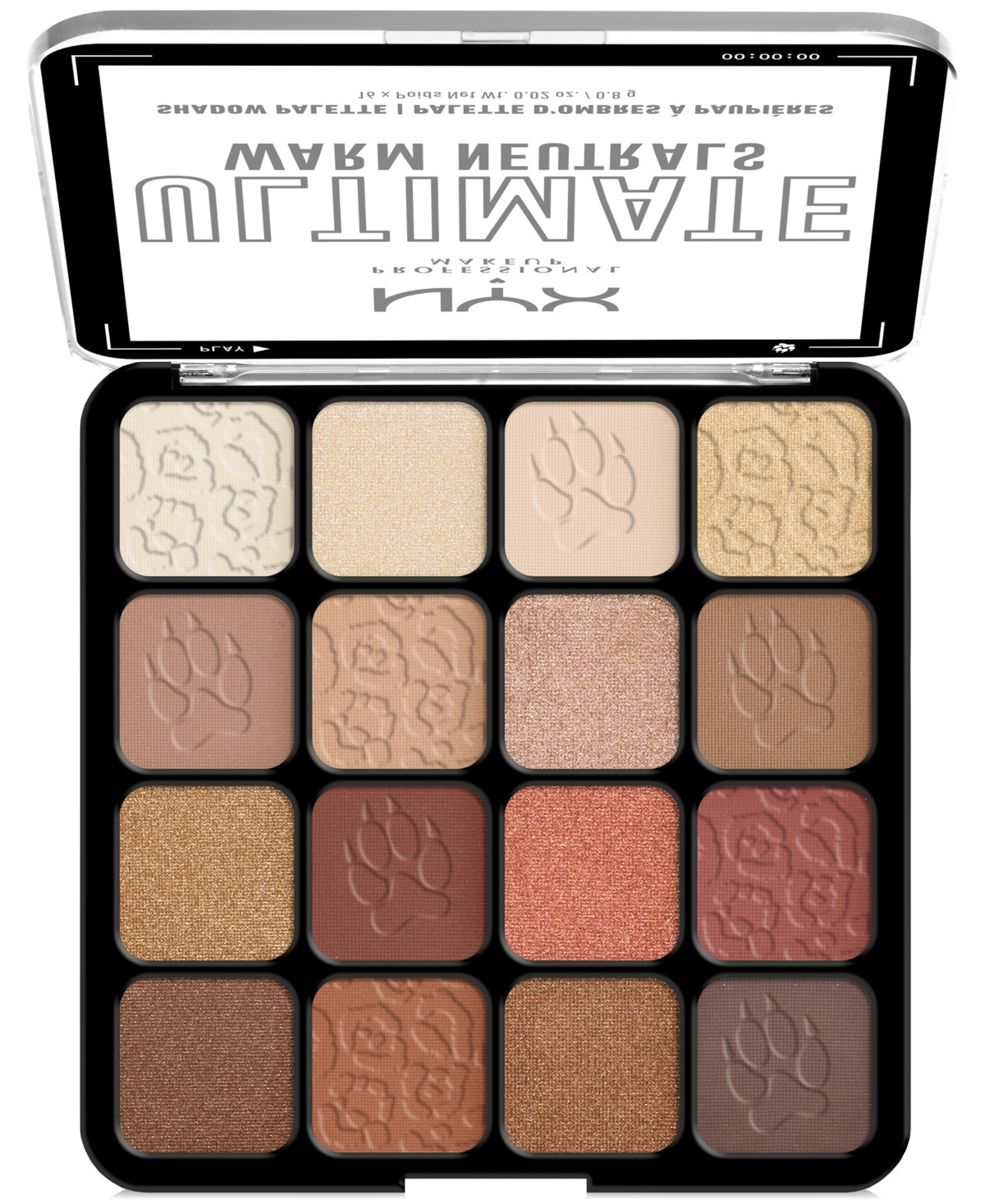Nyx Professional Makeup Ultimate Shadow Palette - Warm Neutrals - Warm Neutrals | Macy's