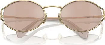 Miu Miu 54mm Oval Sunglasses | Nordstrom | Nordstrom