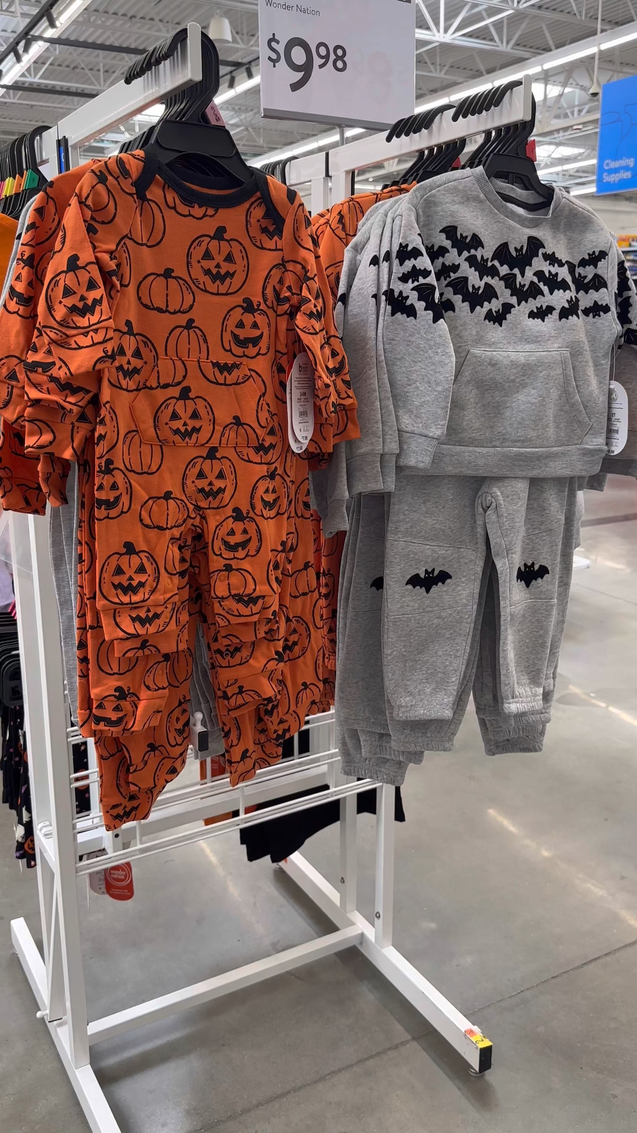 Is it too early?! The cutest Wonder Nation Halloween one pieces and two piece sweatsuits at Walmart! More styles online! 🎃💀👻 #halloween #walmart #walmartfinds #walmartkids #toddlerboy #toddlergirl 

#LTKBaby #LTKSeasonal #LTKKids