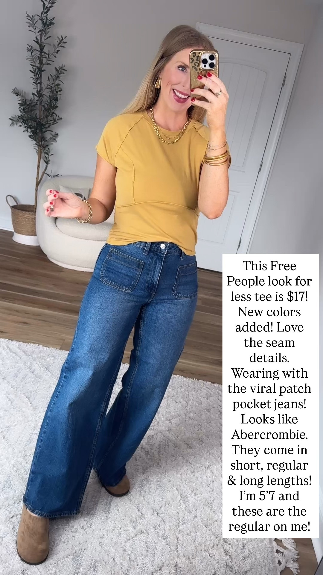 Walmart outfit, Walmart style, patch pocket jeans