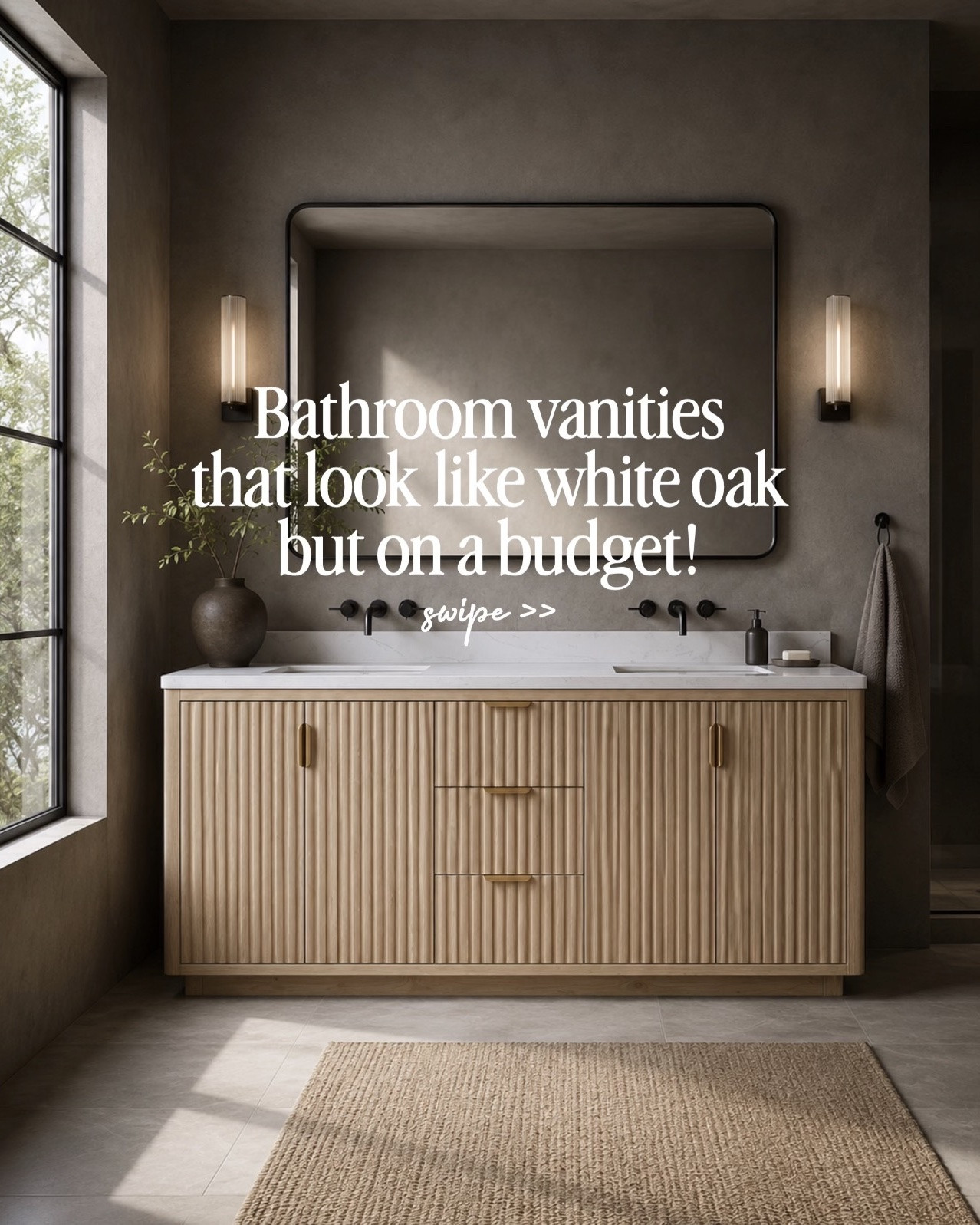 All of these are freestanding vanities that include the countertop and sink… talk about easy + budget friendly! 🙌🏼

(AI generated images)

#LTKHome #LTKSaleAlert