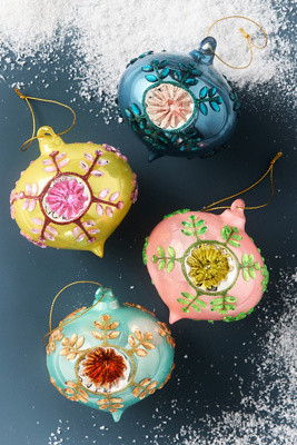 Vintaged Jeweled Bauble Ornament | Anthropologie (US)