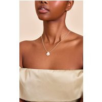 Gold Pearl Pendant Necklace | PrettyLittleThing US