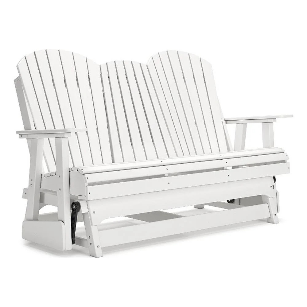 Signature Design by Ashley Hyland wave White Outdoor Glider Loveseat | Walmart (US)