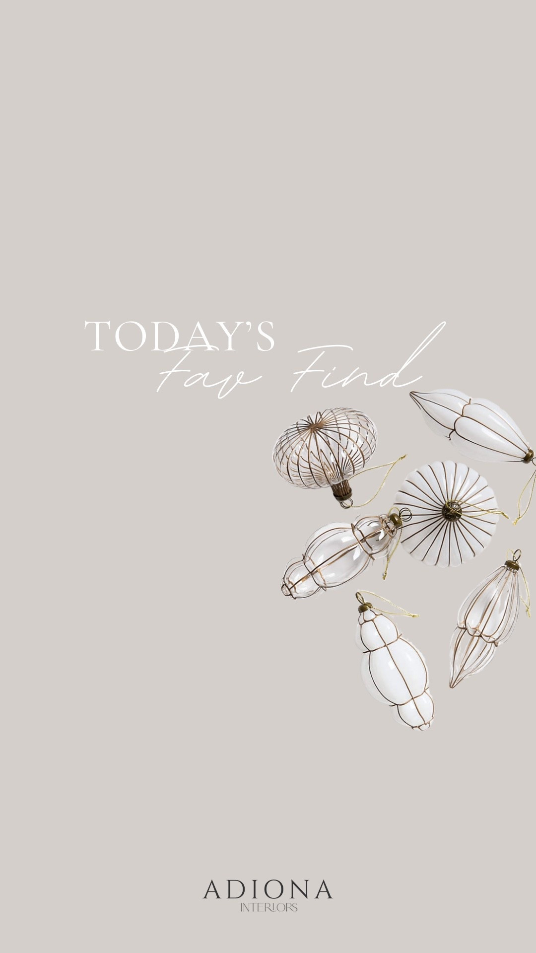 Today’s fav find 

Christmas decor, holiday decor, Christmas ornaments, crate and barrel 

#LTKSeasonal #LTKHoliday #LTKHome