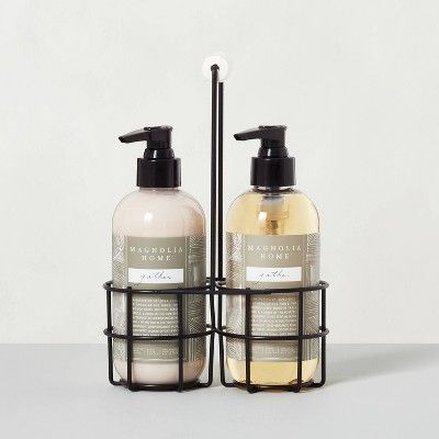 Hand Soap + Lotion Caddy Set Gather - Magnolia Home by Joanna Gaines | Target