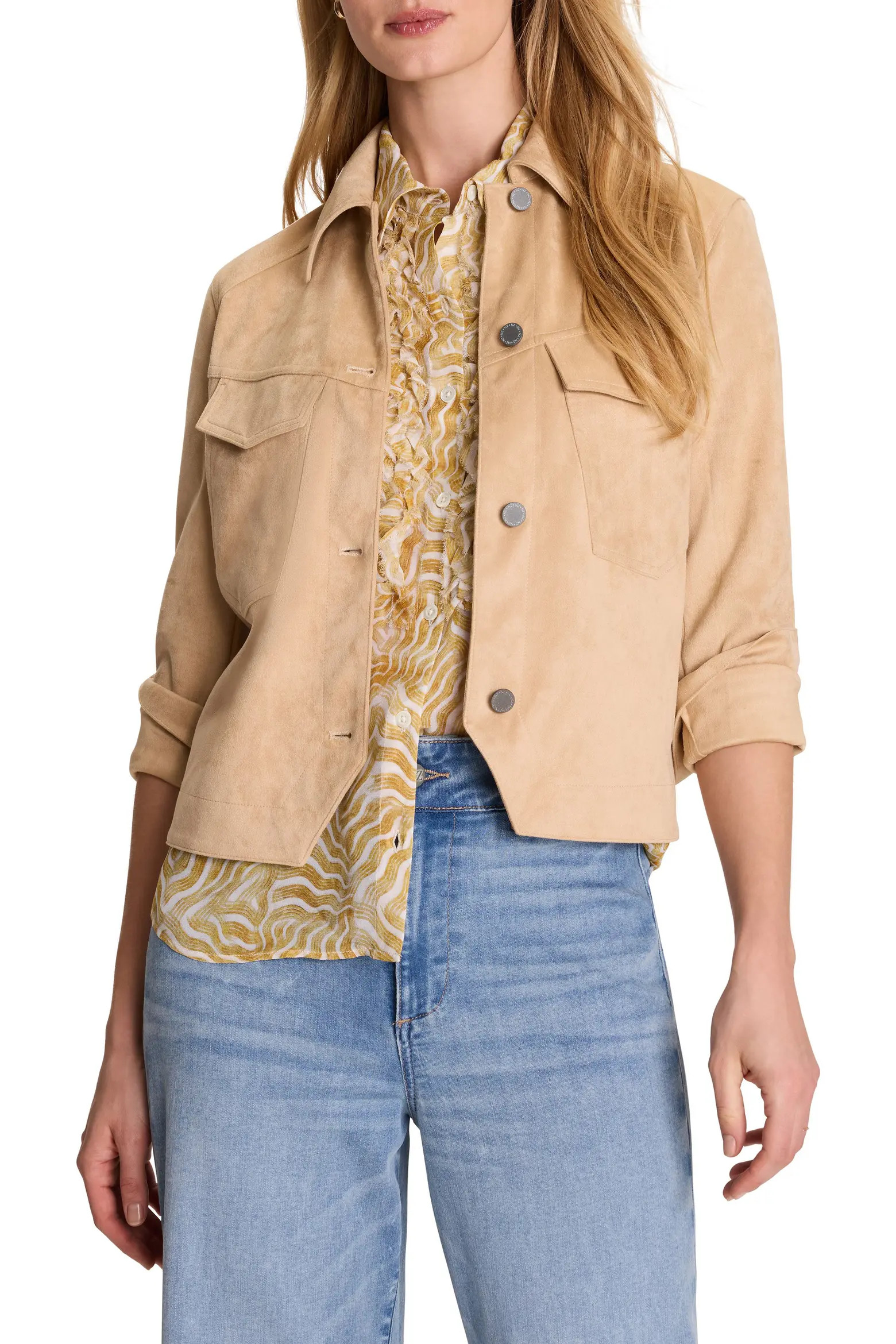 Faux Suede Jacket (Women) | Nordstrom | Nordstrom