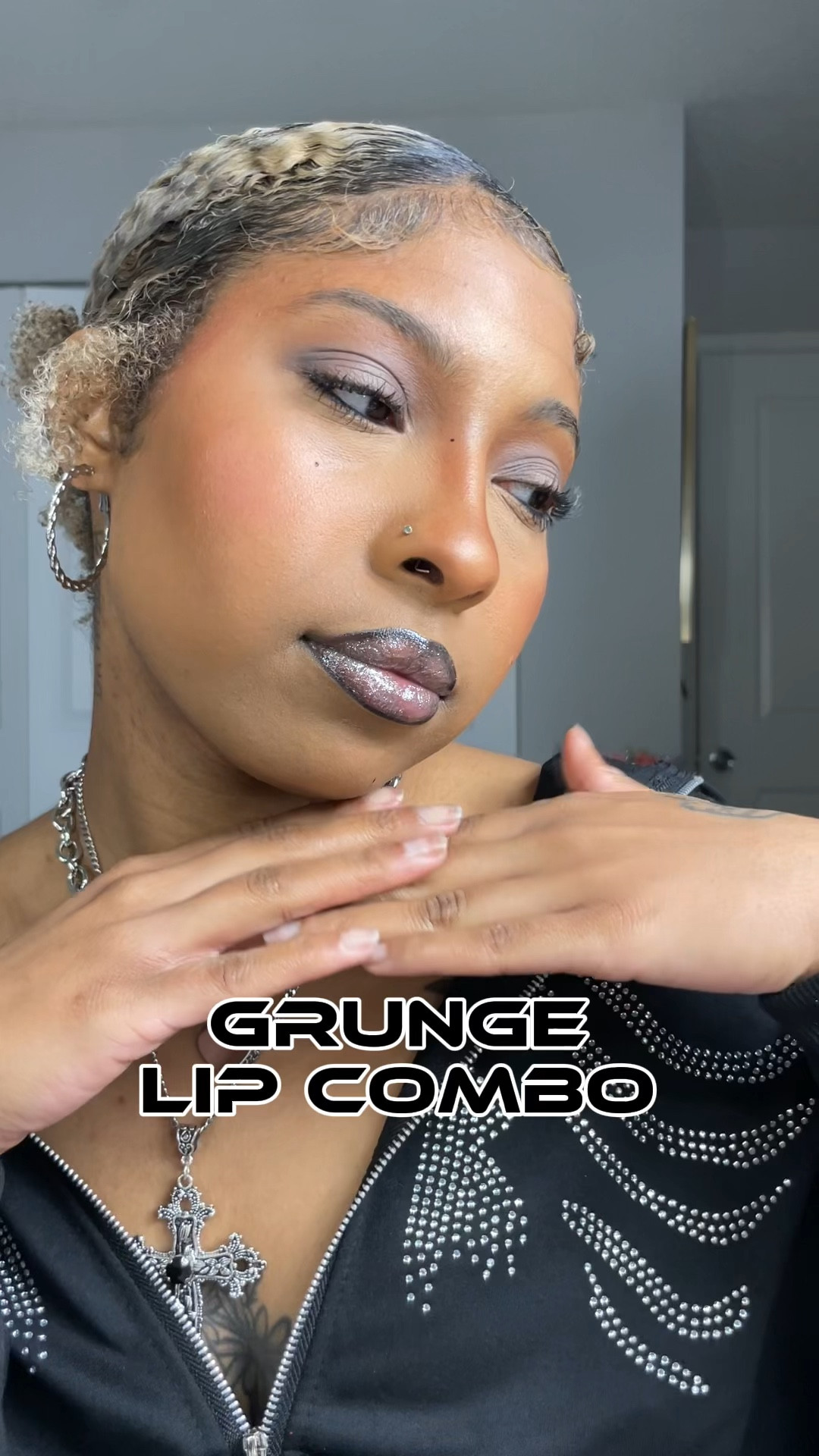 Gun Metal Metallic Lip Combo 
use my code: SCHIANA20 on all Laura Mercier orders! 

#LTKbeauty #LTKfindsunder50 #LTKstyletip