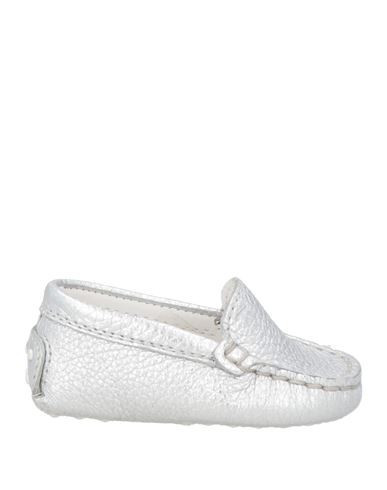 Tod's Junior Infant Girl Loafers Silver Size 5C Leather | YOOX (US)