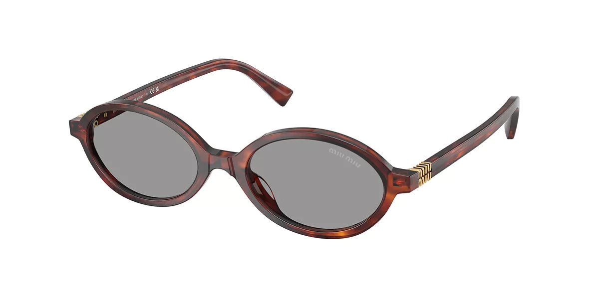Miu Miu MU04ZS 21C40O Women’s Sunglasses Tortoiseshell Size 50 | SmartBuyGlasses Global