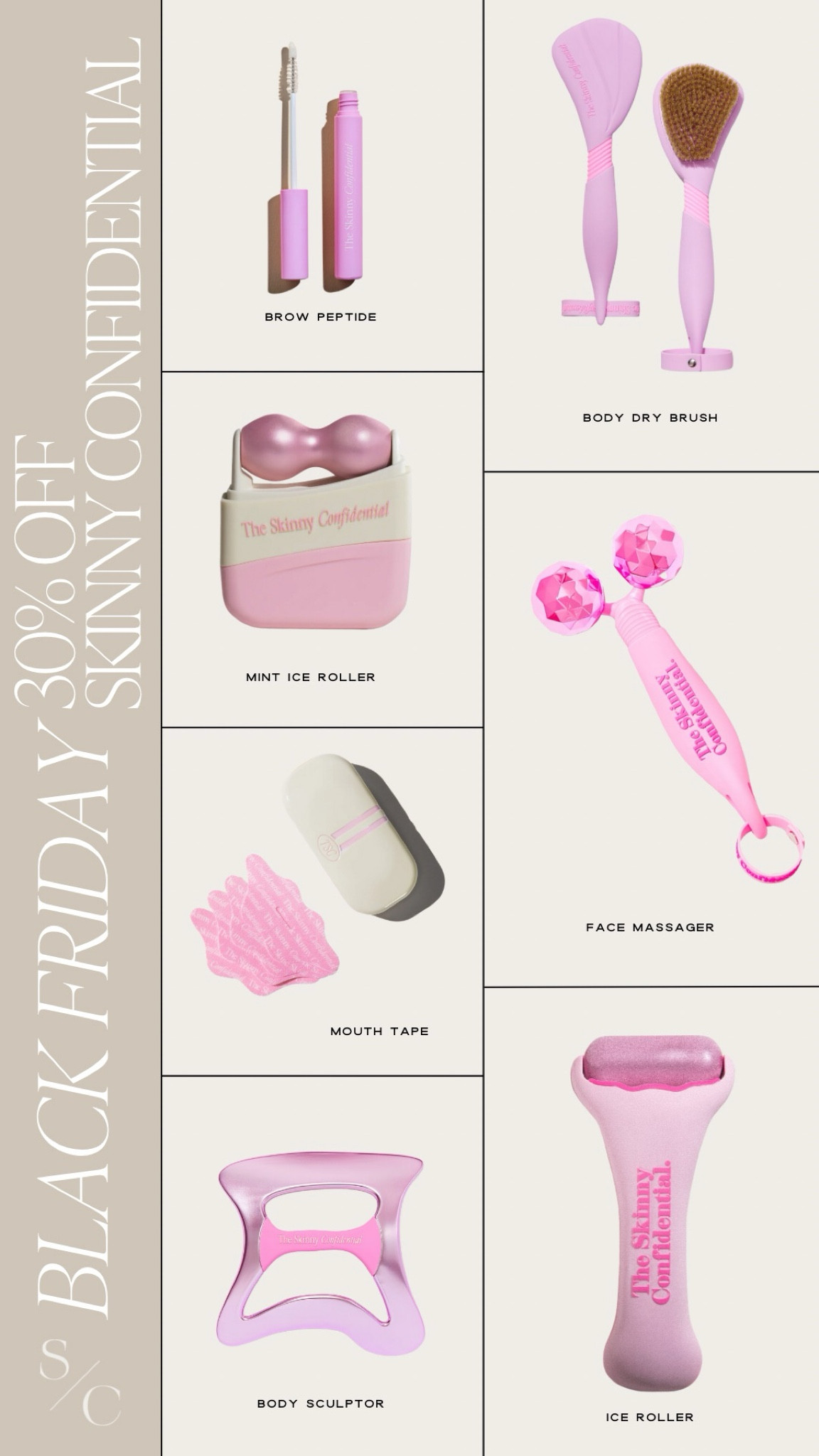 Black Friday Skinny Confidential Sale 30% off!!

Cyber sale, beauty sale, stocking stuffer, gift for her, skincare sale 

#LTKCyberWeek #LTKBeauty #LTKSaleAlert