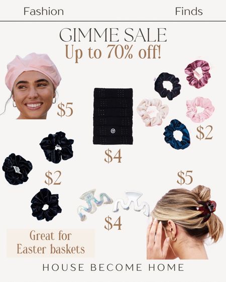Gimme spring sale! Up to 70% off!! These are our favorite hair ties and the clips are really good too! Great sale! 

#LTKfamily #LTKSpringSale #LTKover40