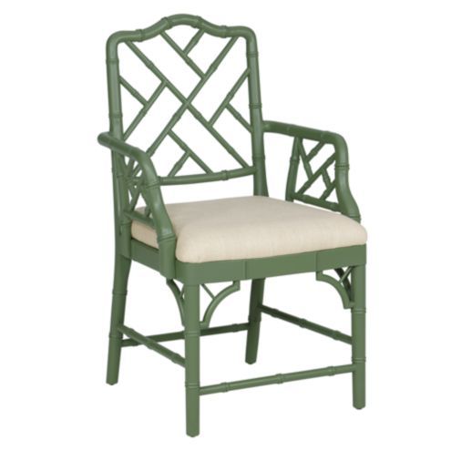 Dayna Arm Chair - Blue | Ballard Designs | Ballard Designs, Inc.