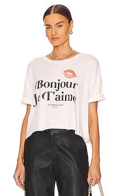 Je T'aime Crop Oversized Tee
                    
                    The Laundry Room | Revolve Clothing (Global)