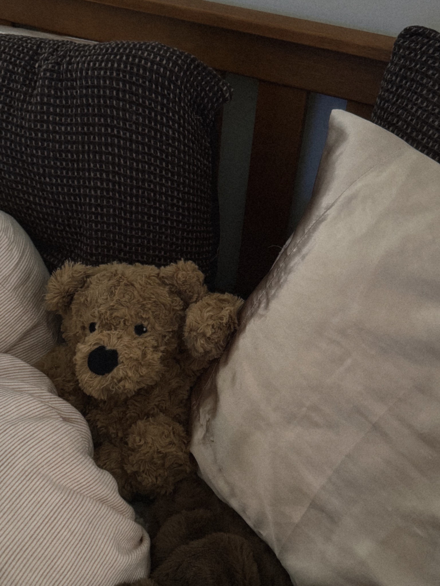 weighted teddy bear to help alleviate stress and anxiety, child safe, promotes easier bedtimes and quality sleep! also smells like lavender 🪻✨💤

#LTKFindsUnder50 #LTKKids #LTKFamily