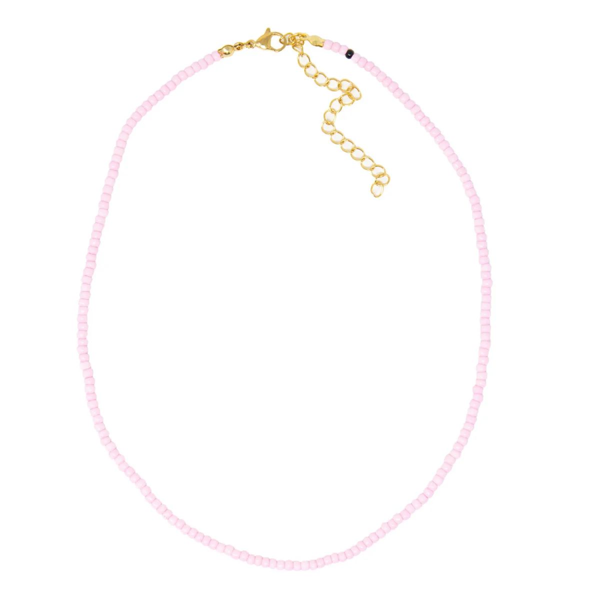 Light Pink 3mm Necklace | Allie + Bess