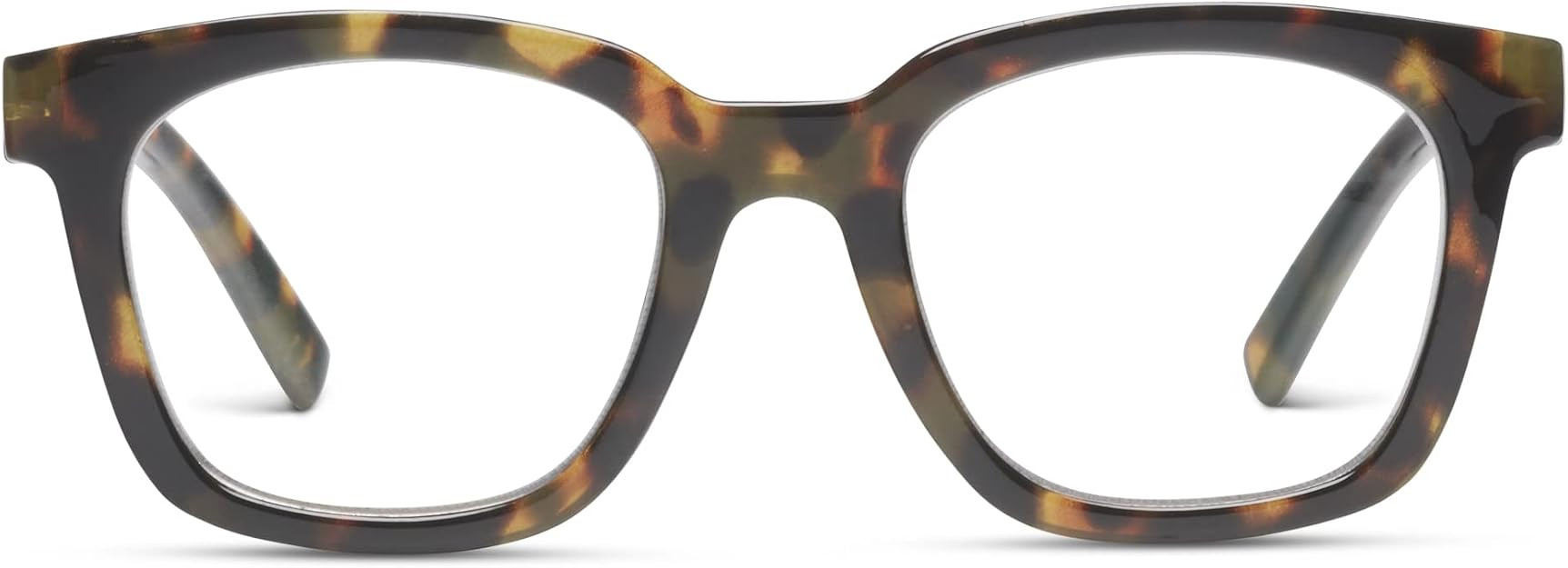 Peepers by PeeperSpecs Women's to The Max Square Blue Light Blocking Reading Glasses, Tortoise, 4... | Amazon (US)
